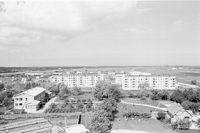 Loo aleviku panoraamvaade – korterelamud ja ümbritsev maastik